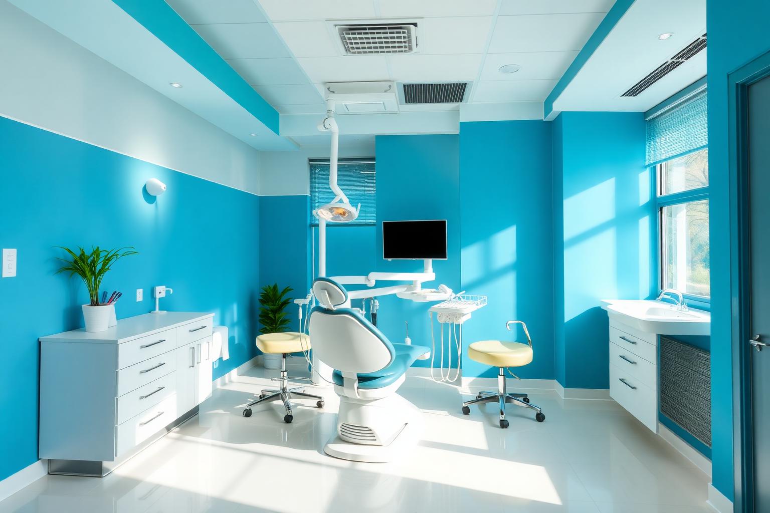 Modern dental clinic interior at Lubambe Medical Center